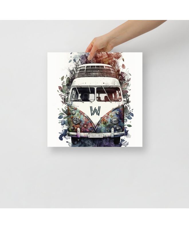 Enhanced Matte Paper Poster "WWvanlife"