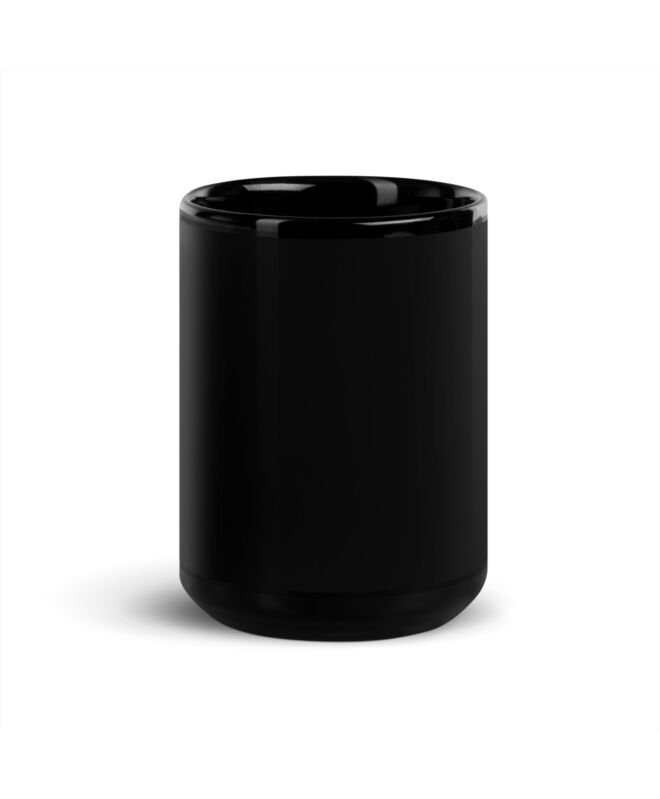 Black Glossy Mug 